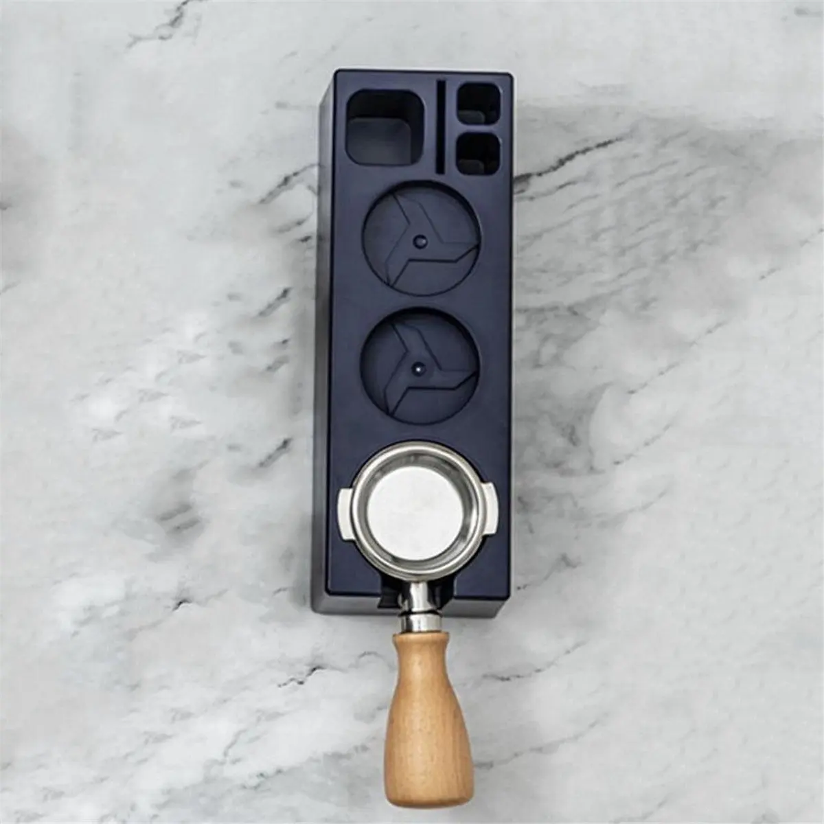 2026 + محطة دك القهوة 51/58 مللي متر منظم قابل للتعديل نونسليب متعدد الوظائف سهل الاستخدام قاعدة سدادة قهوة قوية #3