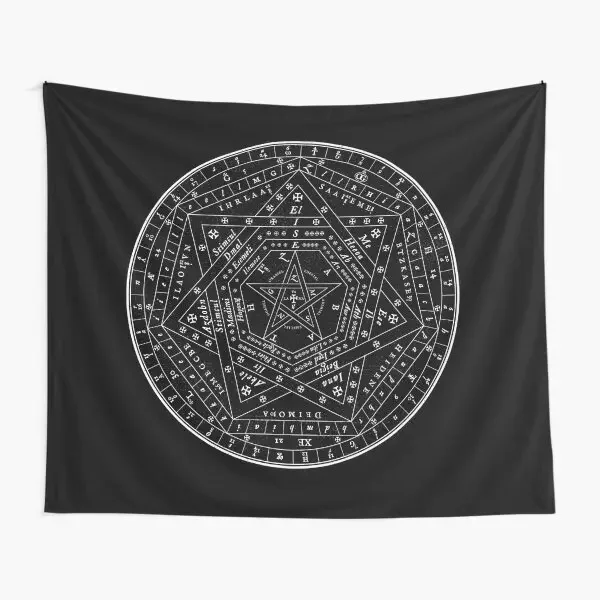 Sigillum Dei Aemeth Occult Pagan Sigil  Tapestry Decoration Room Home Wall Towel Decor Colored Beautiful Living Yoga Hanging