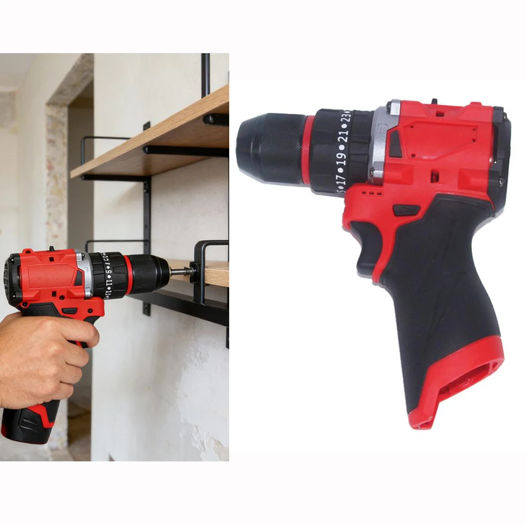 

12V Brushless Electric Drill With Keyless Chuck Variable Speed Control For Screwdriving And Drilling Tasks