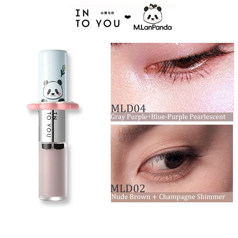 INTO YOU أحمر الخدود السائل هيغليغتر ماتي لامع بيرليسسينت السلس عارية الأرجواني الطبيعي الخد تينت مزيج دائم ماكياج الوجه #1