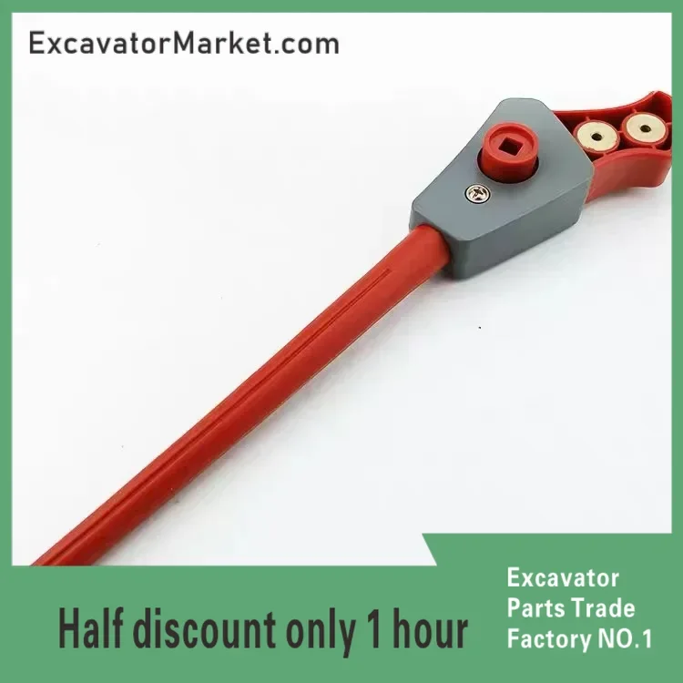 Excavator Accessories For Doosan hydraulic pressure Safety lock DX150 DX260 DX300 DX265 DX380 Pilot lock Handle