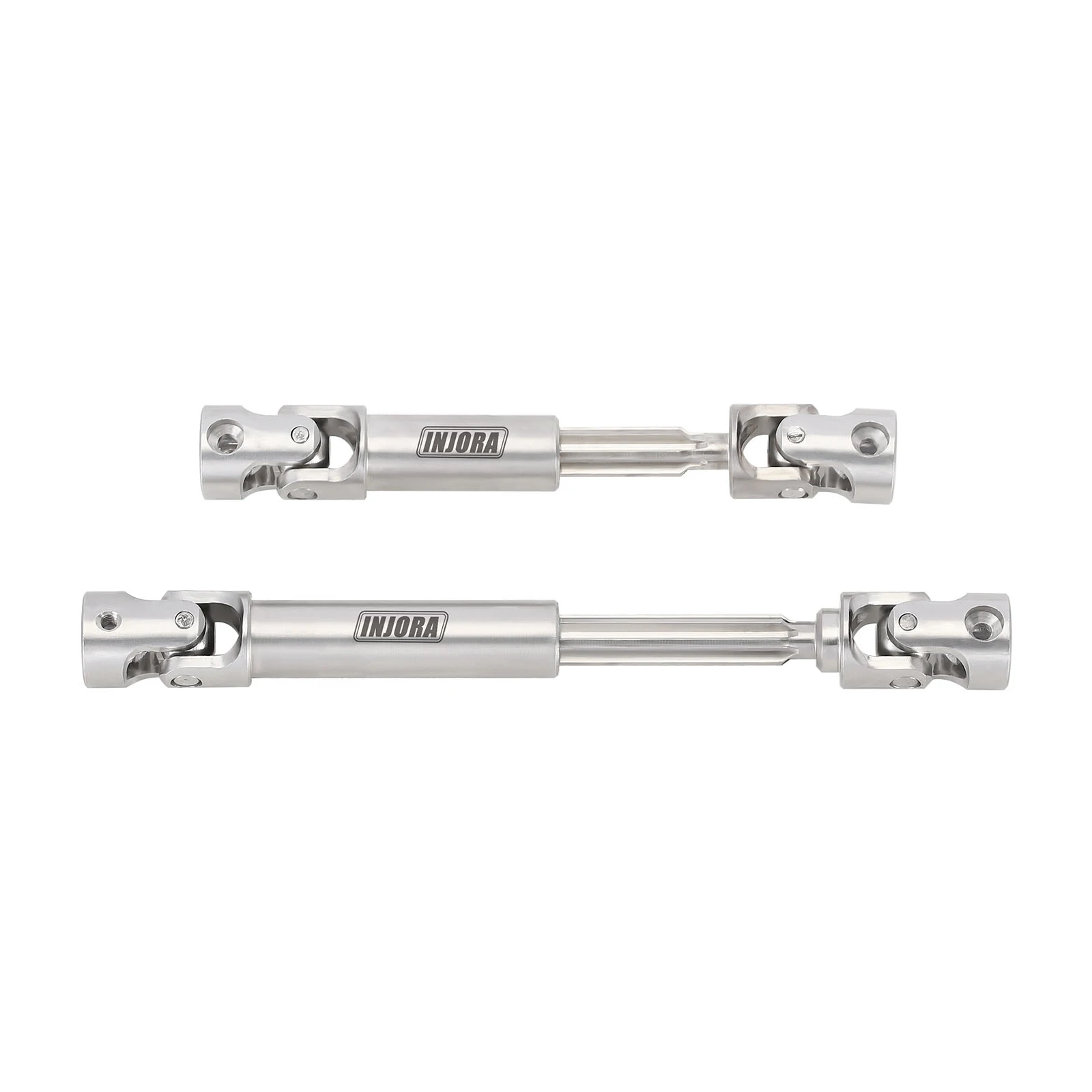 INJORA Stainless Steel Center Drive Shafts for 1/18 RC Crawler Redcat Ascent-18