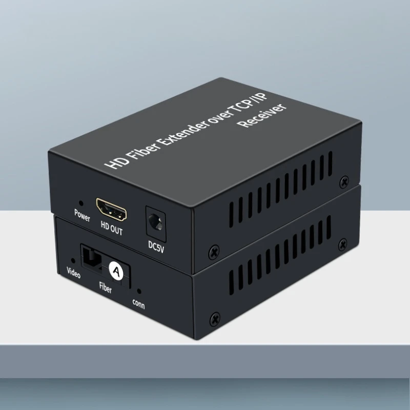 3Km 20Km HD Fiber Optical Extender Transceiver Receiver over SC 1080P HDTV to Fiber Extender Video Transmitter Receiver for PC