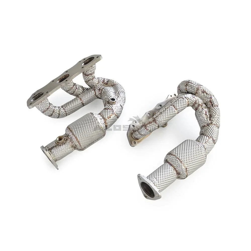 

High-performance exhaust manifold free-flowing pipe exhaust system for Porsche 997.2 3.6/3.8 2009-2012 in stainless steel