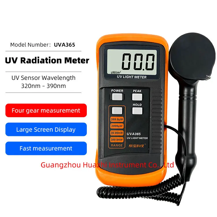 Ultraviolet Illuminance Meter UVA365 Radiation Measurement UVA Ultraviolet Intensity Tester