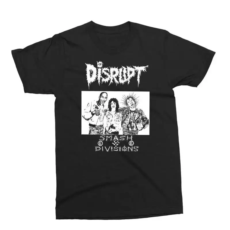 DISRUPT Smash Divisions Shirt Punk skins crust warcollapse Unisex Tee