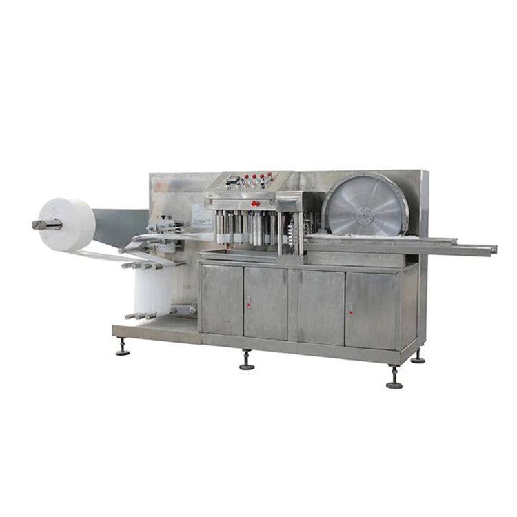 Factory offer Automatic four side sealing baby wet wipes manufacturing wet wiping making machine