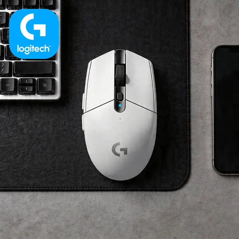 Logitech G305 Wireless Gaming Mouse, 12000 DPI HERO, 6 Buttons, 250h Battery, 99g, PC Mac Gamers Choice
