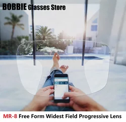 MR-8 Free Form Widest Field Progressive Lenses Thin Interior Digital Lenses Eyes Multifocal Optical Verifocal Glasses 1.56/1.74