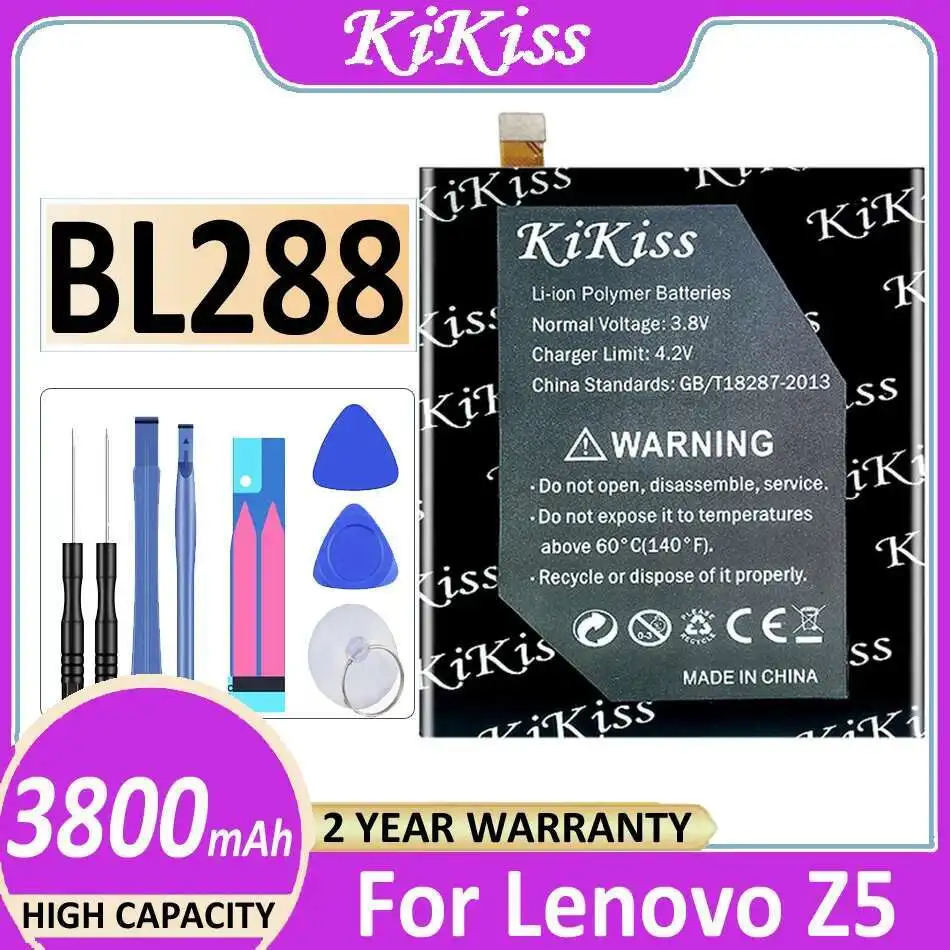 

Reliable Power 3800Mah Mobile Phone Battery BL288 For Lenovo Z5 L78011 L78012