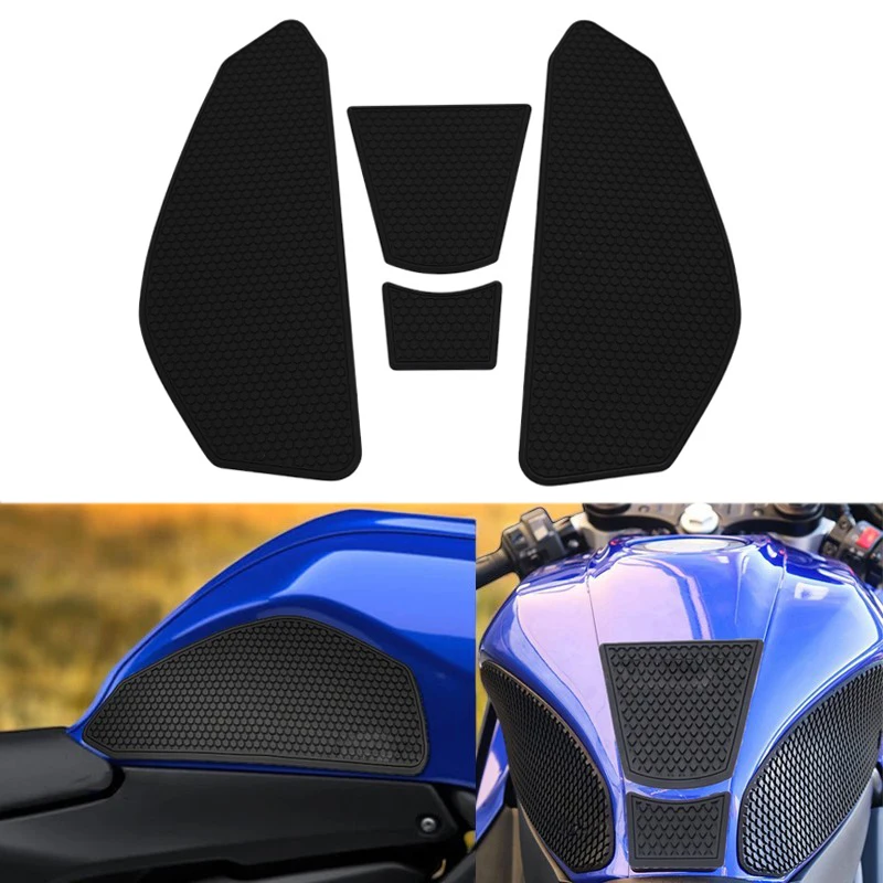 

YZFR7 Боковая накладка на топливный бак, защитные накладки на бак, наклейки, газовая наколенница, тяговая накладка на бак для Yamaha R7 YZF R7 2021 2022