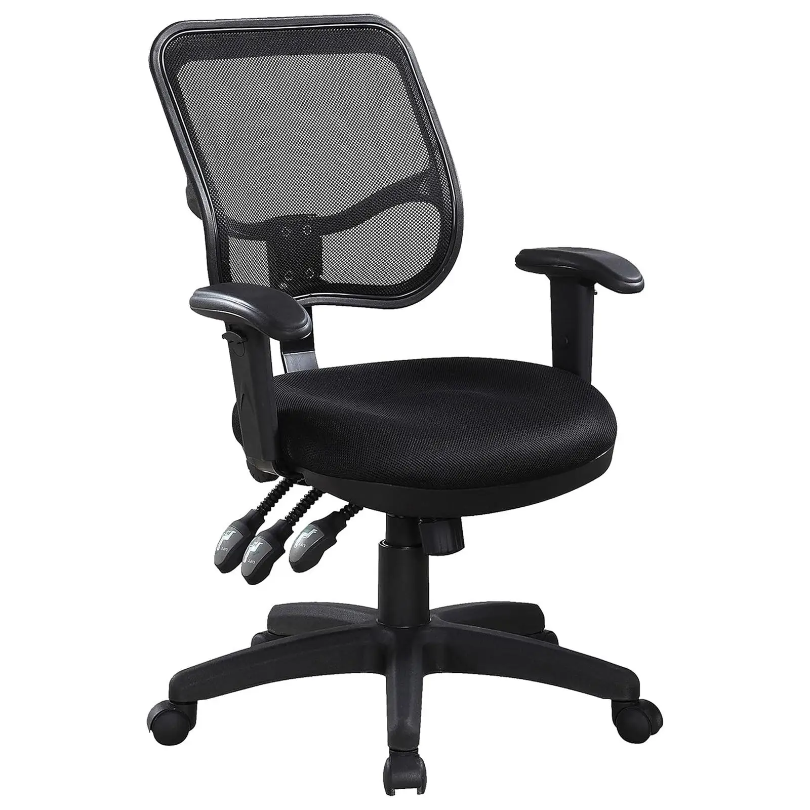 Dossier de chaise de bureau facile à installer, Support de dossier de chaise ergonomique en maille pour la maison