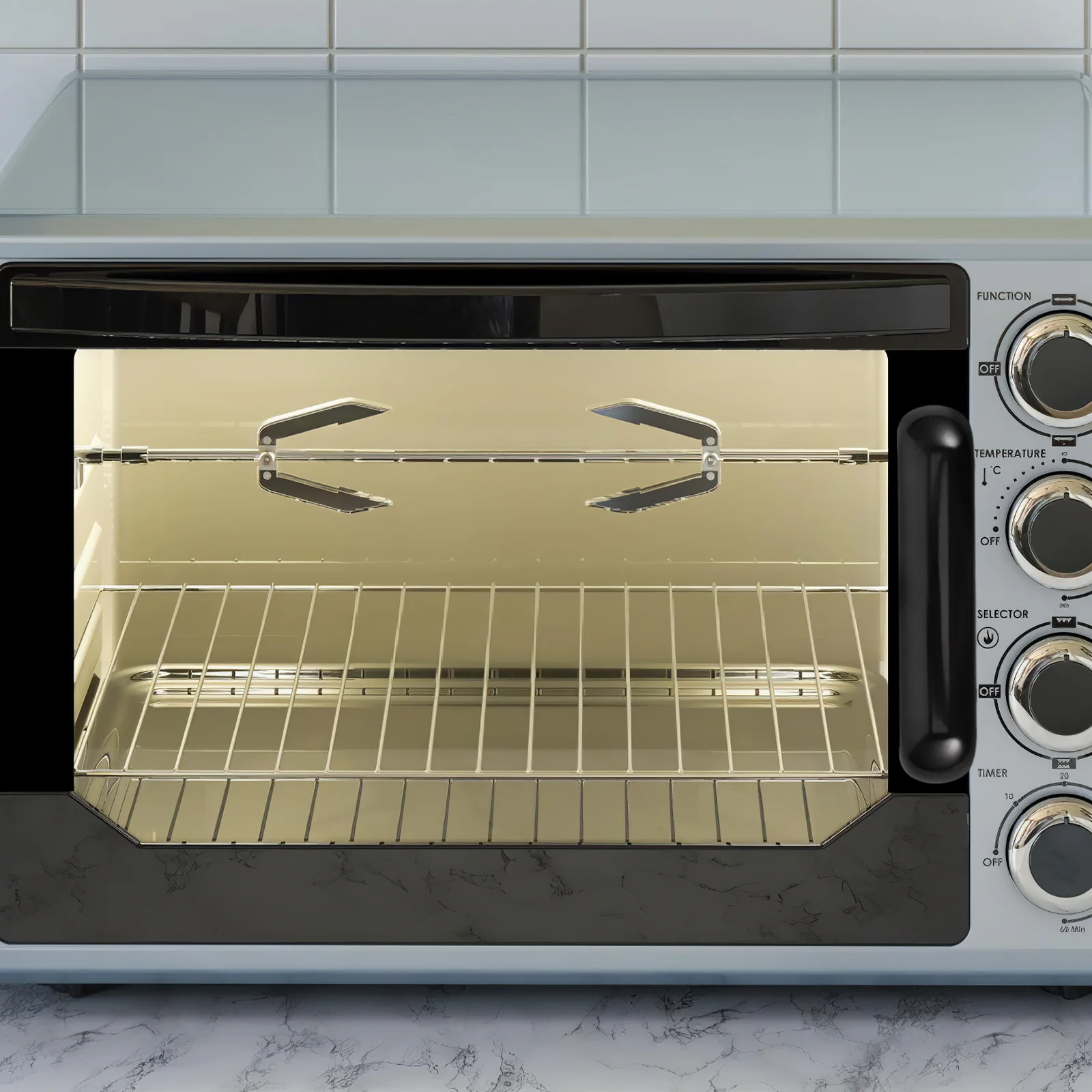 

Heavy Duty U Shape Bakelite Pull Handle Black Industrial Equipment Replacement Oven Door Grip 120Mm Hole Centers Strong Machine