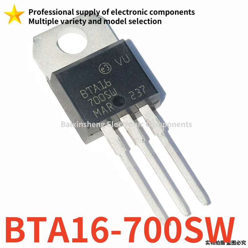 10PCS NEW BTA BTA16 BTA20 BTA20-600C BTA20-600CW BTA16-800BW BTA16-800SW BTA16-700SW BTA16-700BW BTA16-600BW BTA16-600CW TO-220