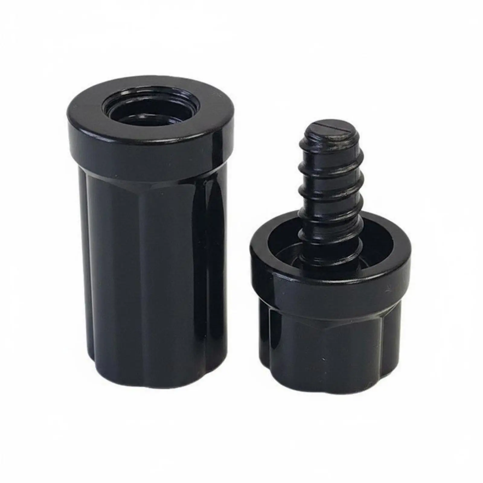 Billiard Cue Cover Dustproof Joint Protector ABS Screw-on Cap Cue Accessory for Cue Setup Compatibility