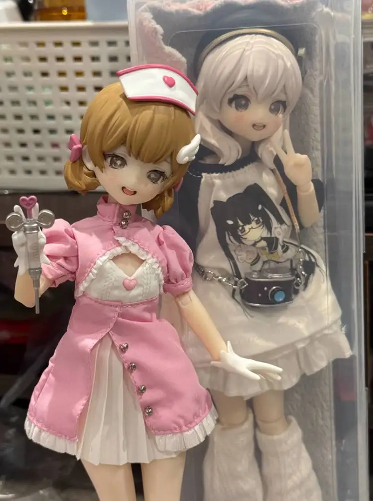 

Оригинальная кукла Mjd, 22 см, глухая коробка Neo Eden Light Mare Twin Series, аниме-фигурка для девочек, шарнирная мобильность, Kawaii, украшение для рабочего стола