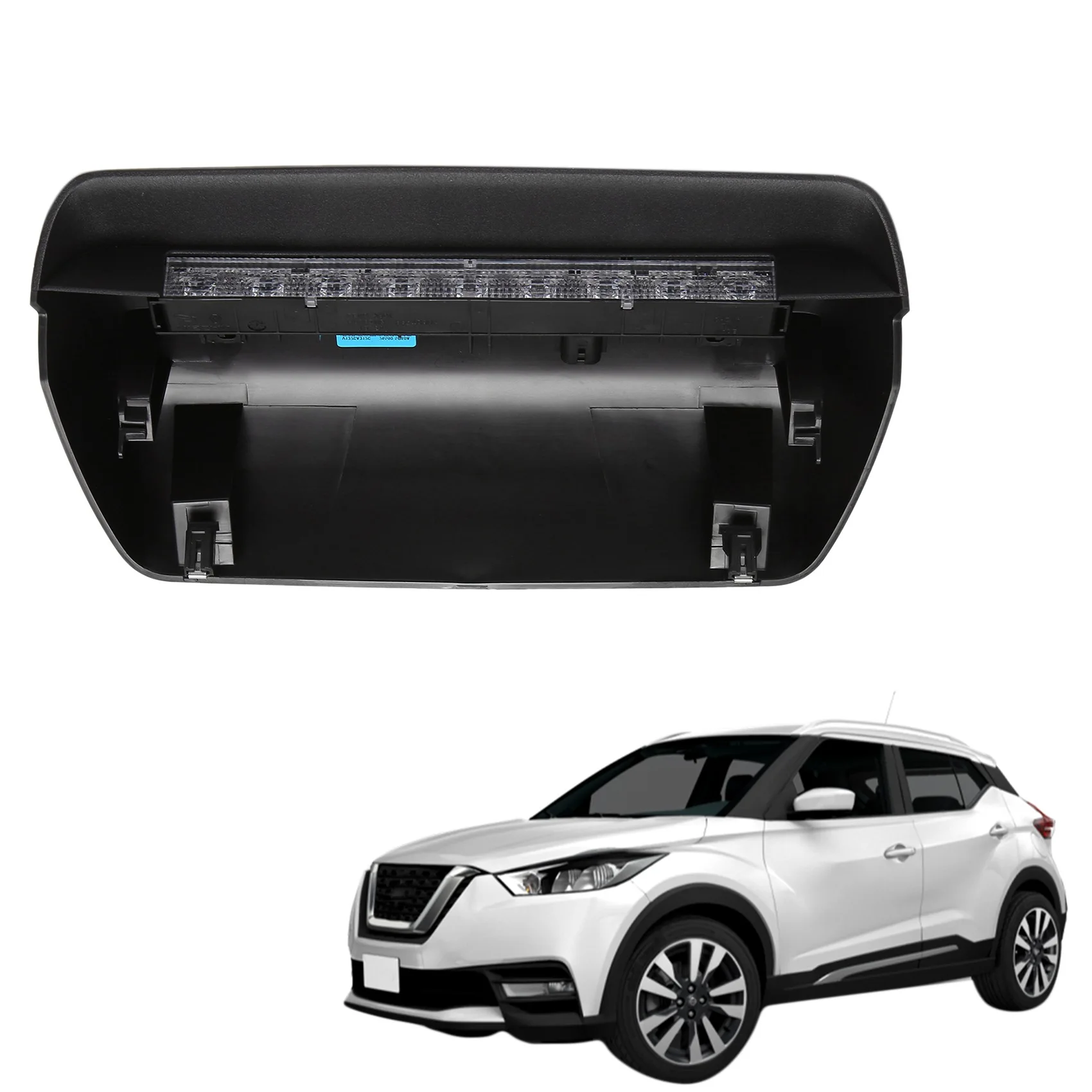 Muslimcar LED High Mount posteriore terza luce di Stop lampada di segnalazione per Nissan Kicks 2017-2020