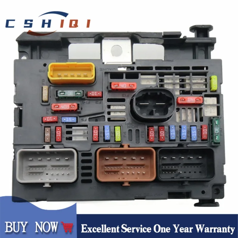 9809742780 Fuse Box Unit Assembly Under Bonnet BSM R01 R18 R02 R19 For Peugeot 3008 407 Citroen C4 PICCASO C5 2008-2019 New