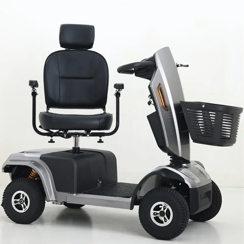 2024 Trending Arrivals CE Approval 4 Wheels Powerful Heavy Duty Electric Mobility Scooter For Elderly Disabled