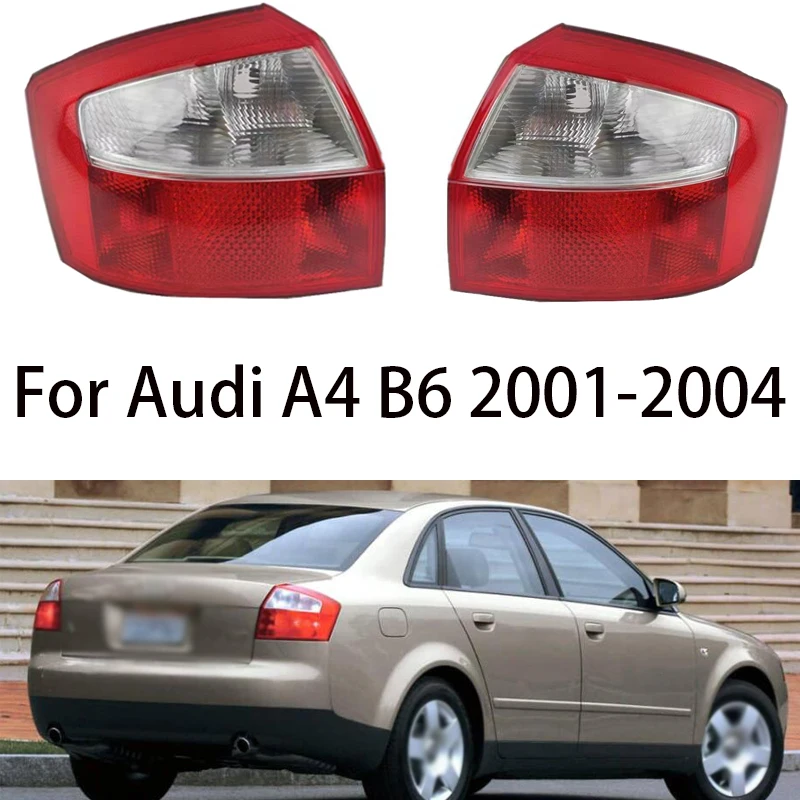 For Audi A4 B6 2001-2004 Saloon For Car Rear Tail Light Left Right Rear Bumper Fog Light Reversing Light 8E5945217 8E5945218