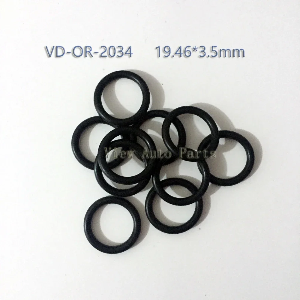 100 pz Per Nissan Iniettore di Carburante FKM O'Rings ORings O-Rings O-Ring di Alta Qualità Iniettore di Carburante Kit di Servizio di Riparazione VD-OR-2034