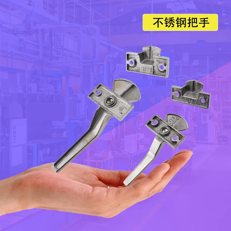 

Stainless Steel Cabinet Rotary Handle Lock with Sealing Mechanism for Industrial Electrical Equipment Doors