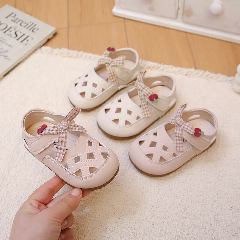 

Женские Sweet Cute Girls Princess Shoes 2026 Summer New Kids Sandals Comfort Anti Slip Girls' Beach Shoes Сандалии Для Девочек