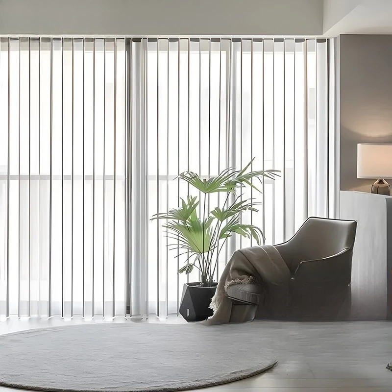 Electric Intelligent Voice Dream Curtain Vertical Curtain Sky Eye Curtain Shade Curtain Bedroom Living Room Balcony Partition