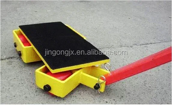 Carrying Roller Moving Transporting Heavy Items 6T/8T/12T/15T/18T 6 Ton Machine Type Carrying Roller Cargo Trolley Moving Skates