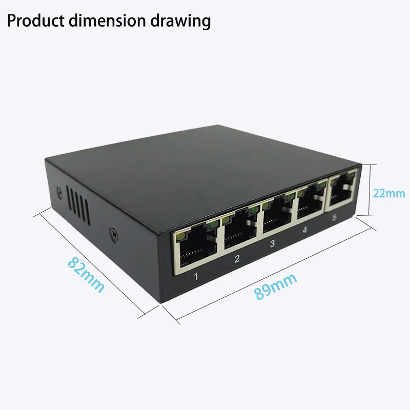 Oem Hoge Kwaliteit Mini Goedkope Priceule5-port Paket Pengait Hub Pencerminan Modul Data Paket Pengambilan Elke Poort