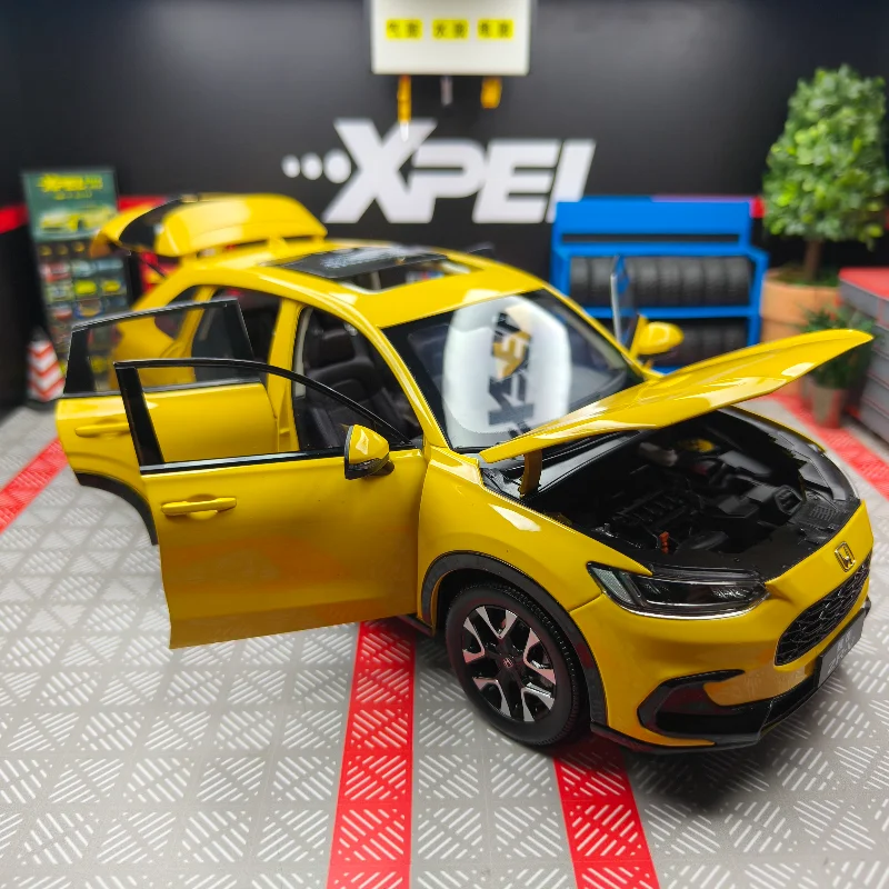 โมเดลรถฮอนด้า ซีอาร์-วี อัลลอยด์ ขนาด 1:18 ประตูเปิดได้ ของสะสม ของเล่น ของที่ระลึก ของตกแต่ง