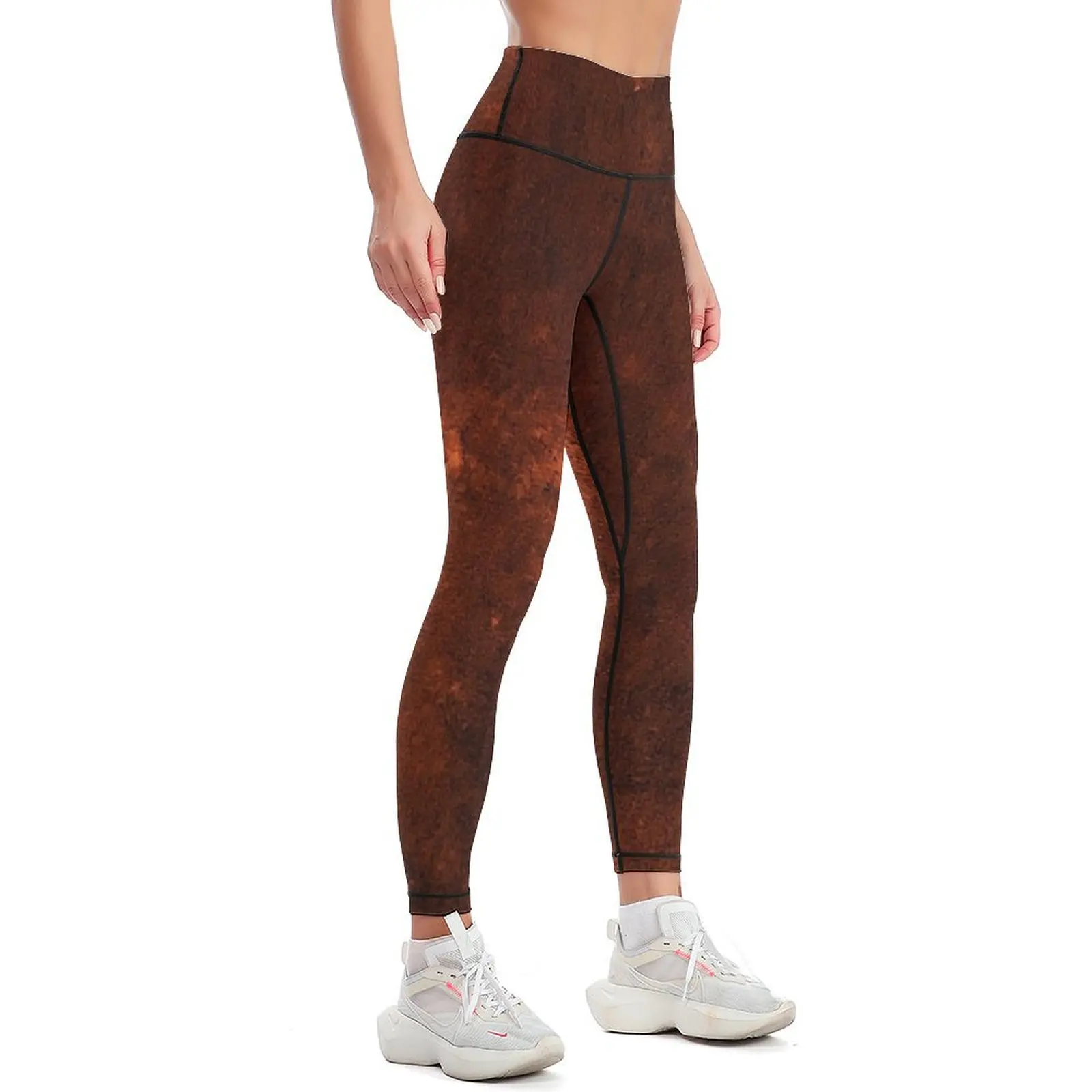 Copper Plate Leggings leggins push up woman Women sportwear Womens Leggings