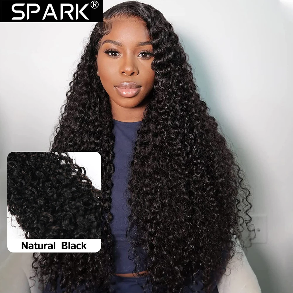 

Вьющиеся пучки человеческих волос Кудрявые вьющиеся пучки 3 шт./компл. Натуральный черный цвет Не спутывается Пучок человеческих волос Афро наращивание волос