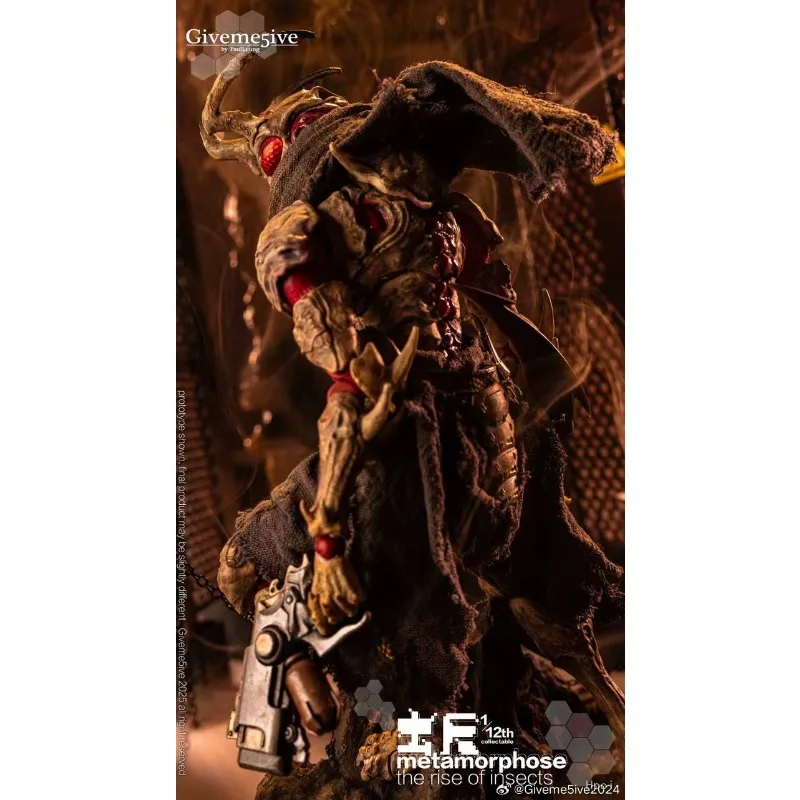 Giveme5ive Echte Metamorphose-De Opkomst van Insecten Airoki 1/12 Originele Pop Mobiele Model Speelgoed Collectibles