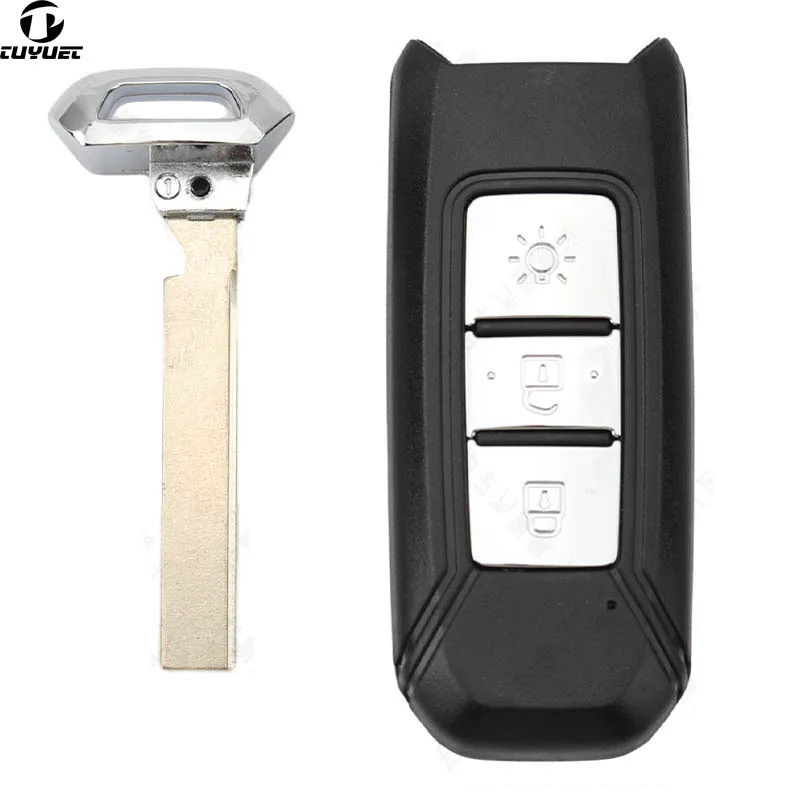 

Smart Remote Key Shell for SWM X7 G01 X3 Replacement SWM Blank key Case with Emergency Insert Small Key Blade with sticker