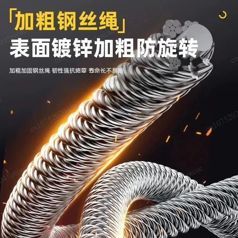 with Multiple Weight Ranges, Labor-Saving Suspension Device Retractable Spring Balancer Hoist, Adjustable Elastic Tool Hanger
