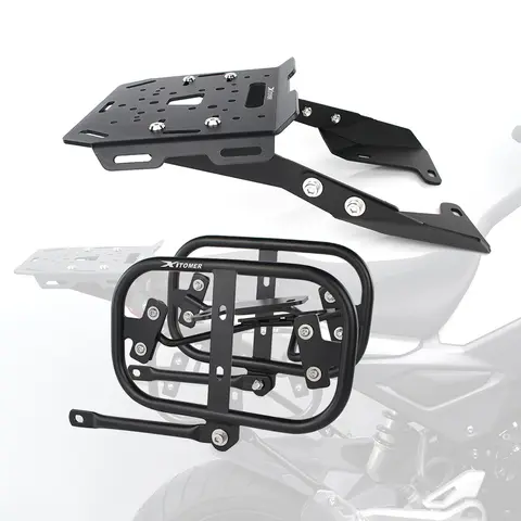 Soporte para Maletas Laterales de Motocicleta, Estante para Caja Superior, Soporte para Alforjas, Portaequipajes para Honda Grom 125 MSX 125 2016-2020