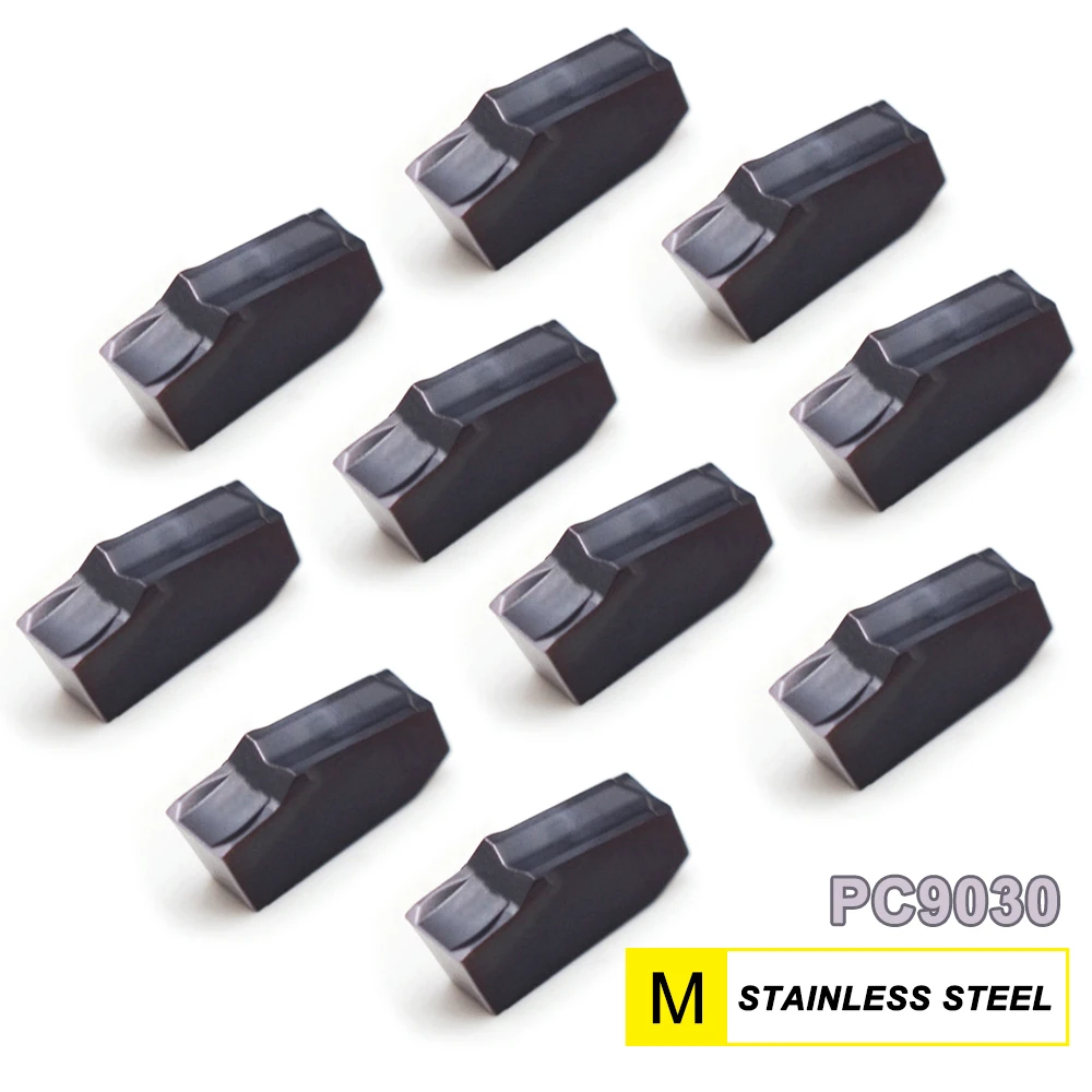 100% Originele Inserts SP200 SP300 SP400 NC3020 PC9030 Hoge Kwaliteit Grooving Draaigereedschap Carbide Insert Voor Rvs
