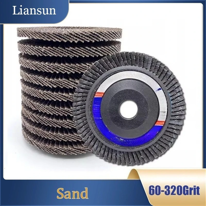 1-2 قطعة أقراص تلميع متعددة الأوراق لأعمال النجارة 60-320 حصى أقراص صنفرة متعددة الأوراق أقراص صنفرة مسطحة عجلات صنفرة #1