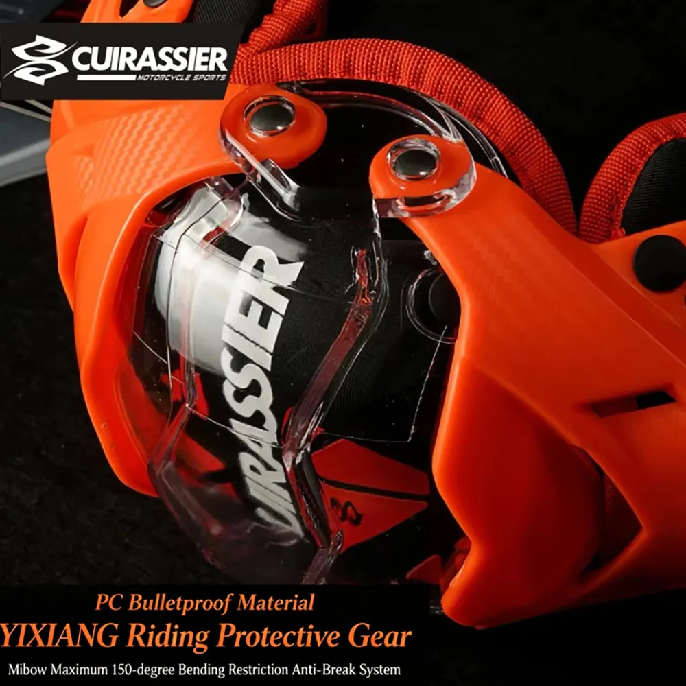 Cuirassier Motorcycle Legs Covers Guards Enduro Knee Elbow Pads Protective Gear for Motor Riding Equipment Protectors Supplies