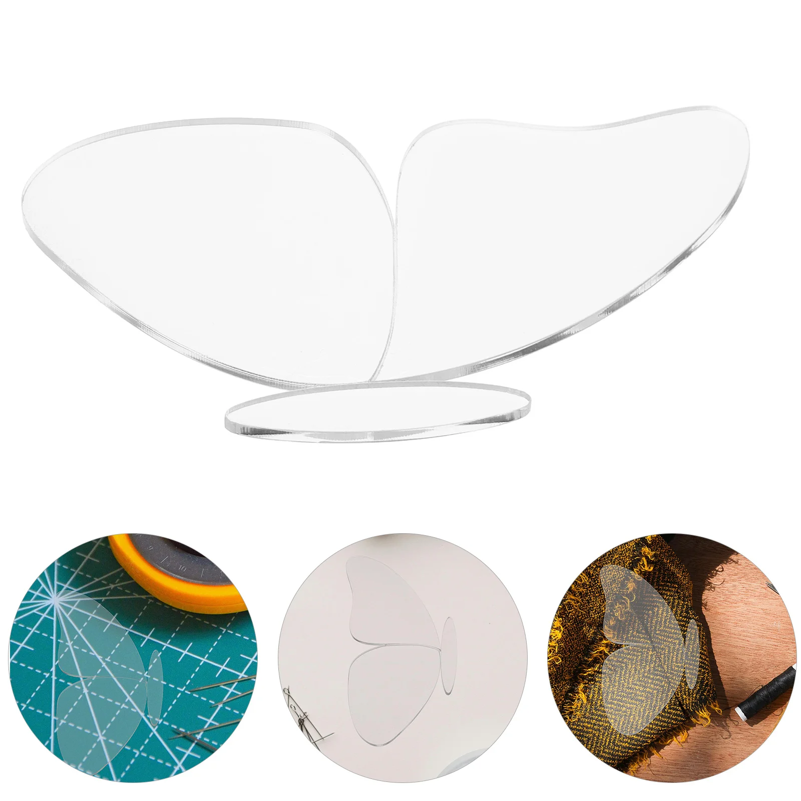 

Butterfly Quilting Stencils Plastic Templates Reusable Sewing Rulers Embroidery Patchwork Quilt Pattern Craft Tools