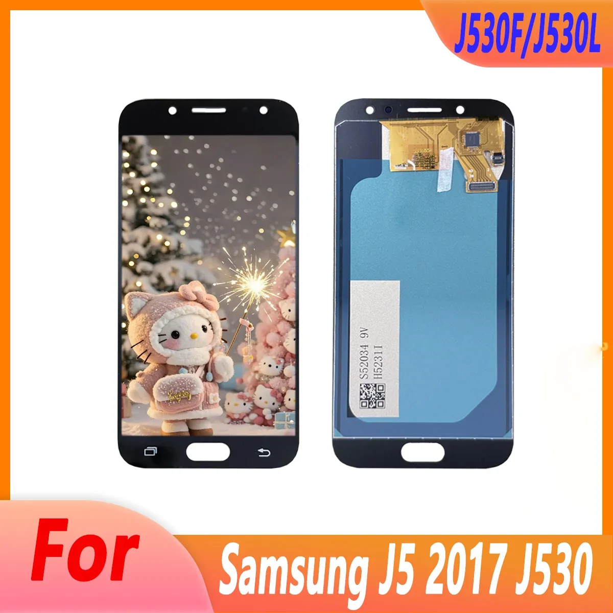 Super tft lcd para samsung j5 2017 j530 lcd digitador da tela de toque para j530f/j530 display assembléia substituição lcd