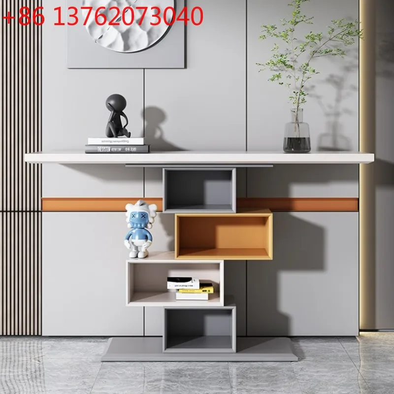 Vernice nordica Xuan Guan Tai arte moderna semplice decorazione della casa custodia da tavolo