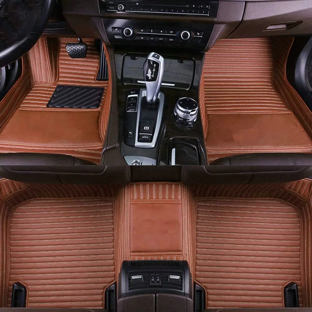 

Car Floor Mats Fit For Cadillac XT5 2016-2024 All Weather Leather Car Floor Mats, Skidproof Pedal, Waterproof, Wear-reistant