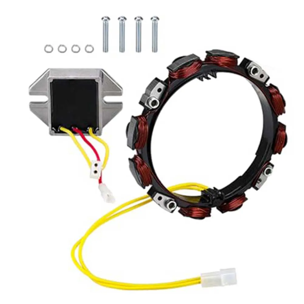 Stator Coil for Alternator 2 Pin with Regulator Unit Designed for 10-16 Amp Output Compatible with Multiple OEMs