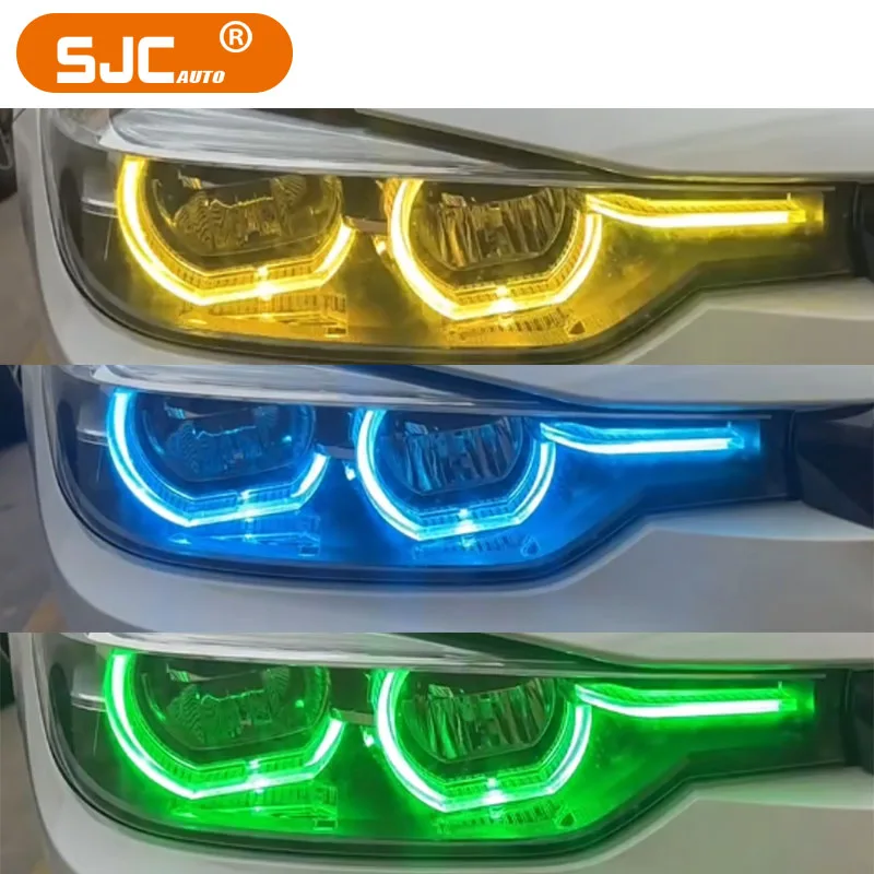 SJC DRL Color Design for 3 Series F30 DRL Module 2016-2019 LCI LED ONLY Ice Blue Yellow Green Purple Red DRL LED Board