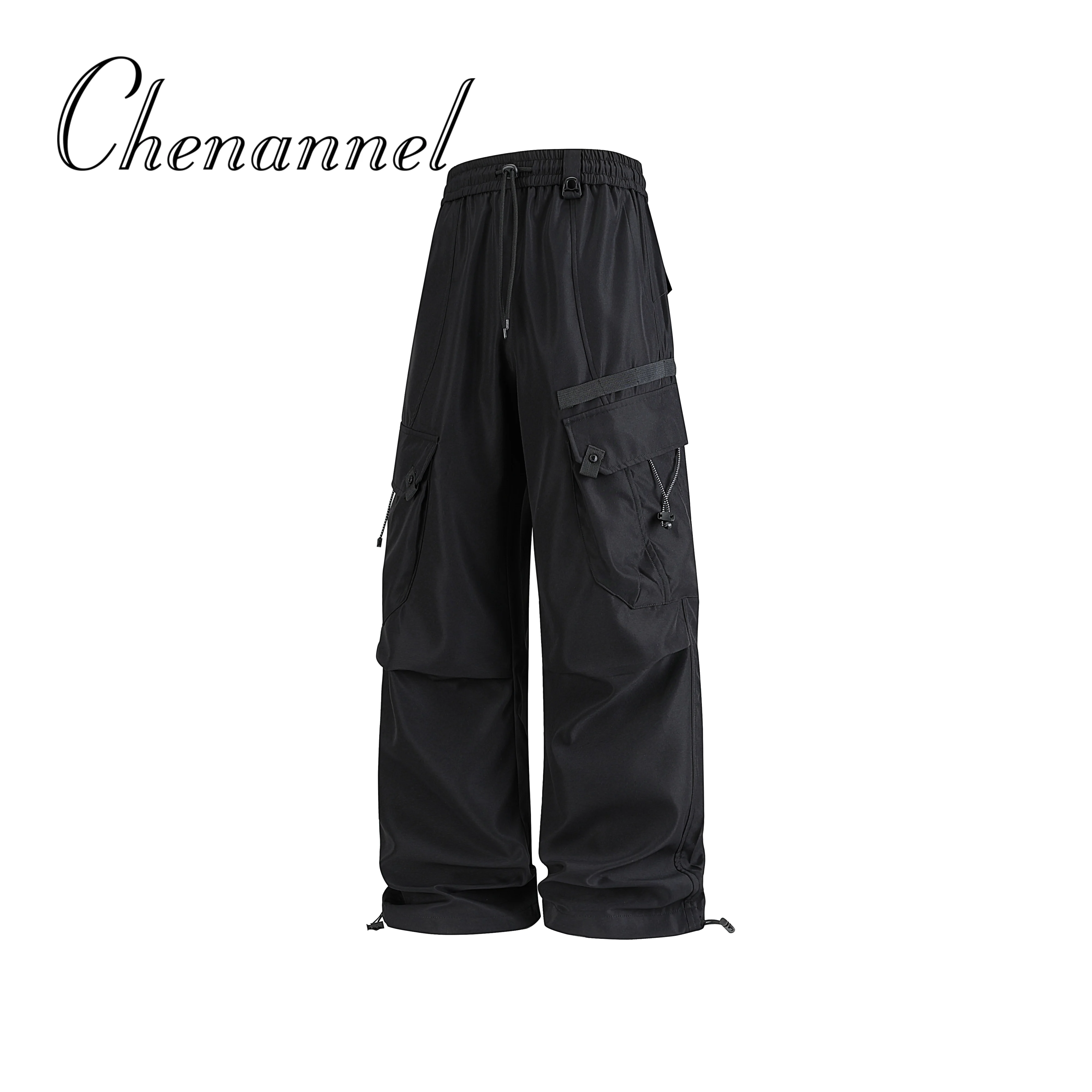 Men's three-proof down pants for autumn and winter outdoor waterproof mountaineering work pants and casual long pants