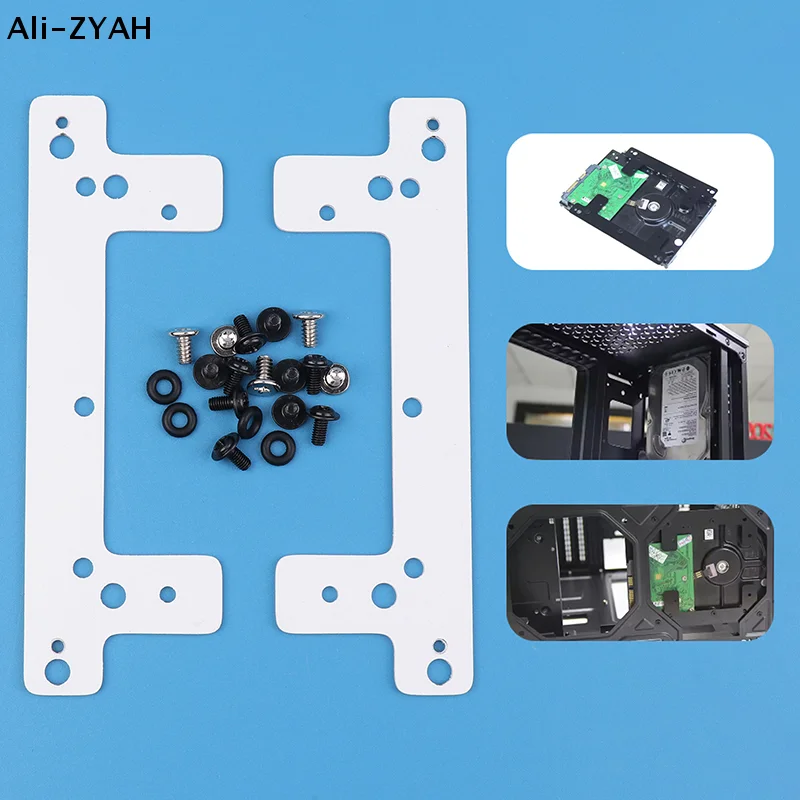 【YH】2.5/3.5inch To 12cm Fan Position Adapter Bracket Case Internal Hard Disk Position Expansion Bracket Chassis Accessories