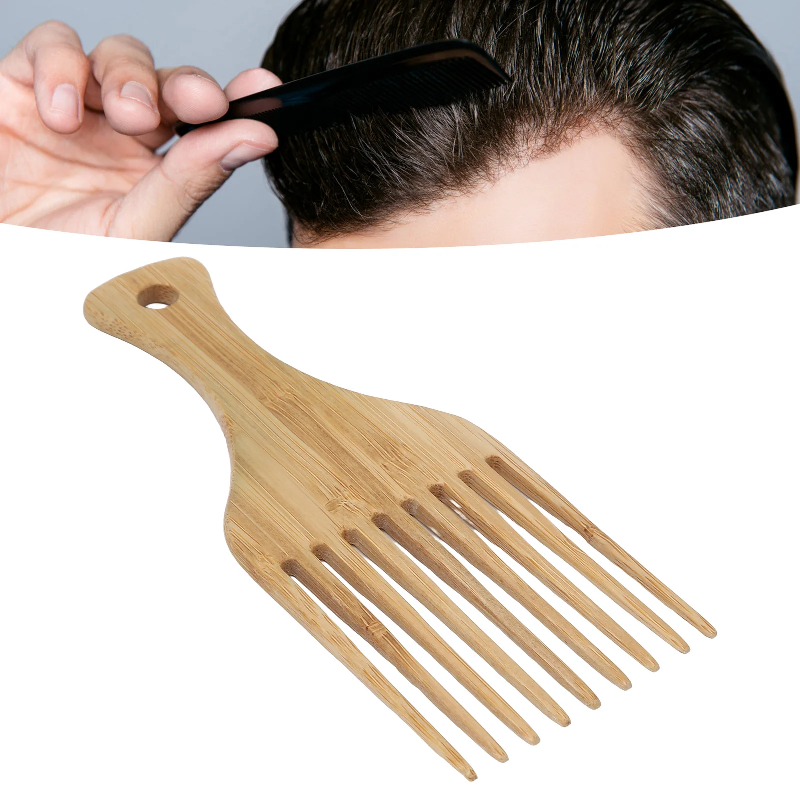 مشط الشعر الأفرو ، تدليك فروة الرأس واسعة الأسنان ، تصفيف شعر مستعار جديلة ، استخدام الصالون