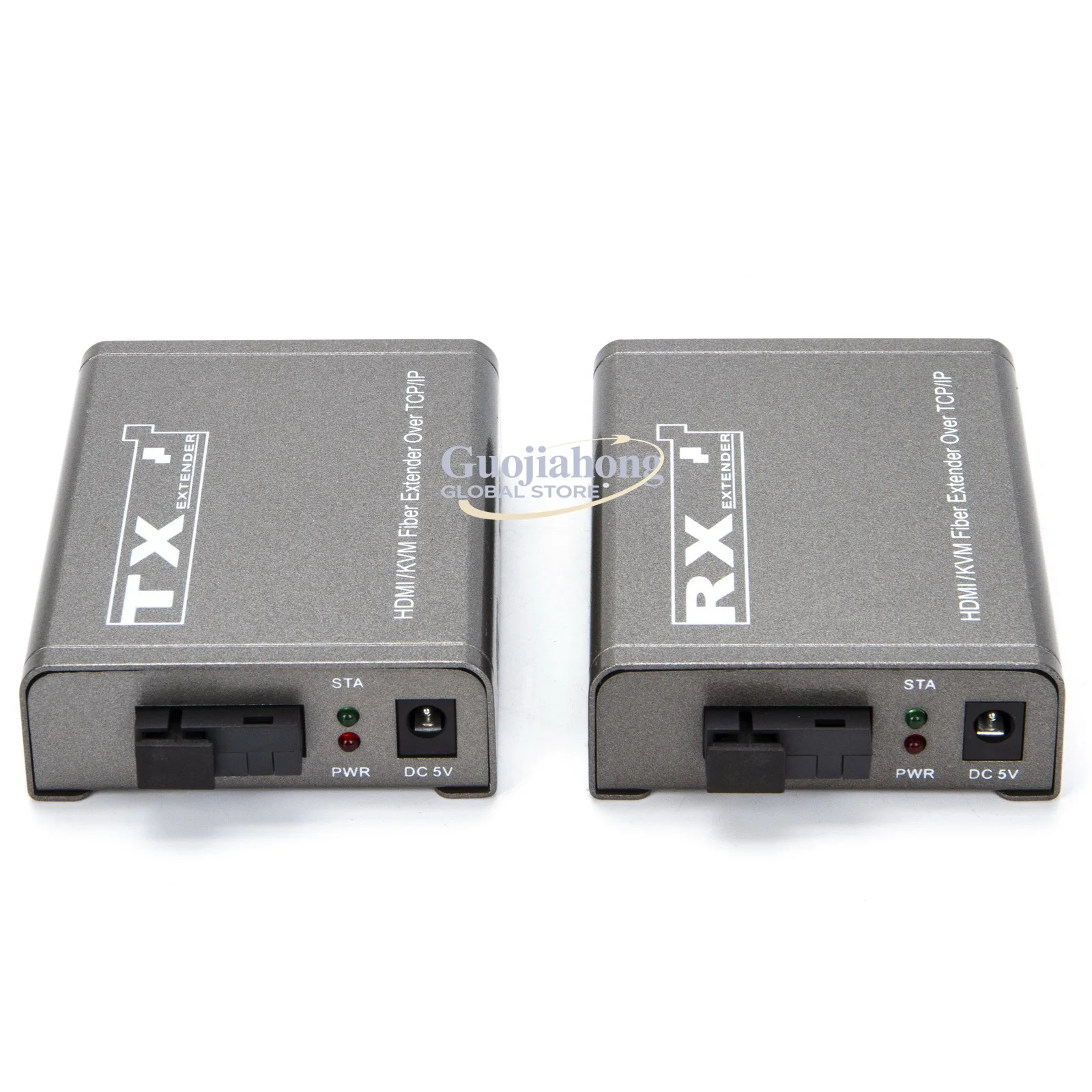 

High definition optical transceiver fiber extender KVM fiber optic transceiver USB keyboard mouse 20KM interface SC